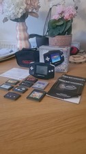 Nintendo Game Boy Advance Black - 8 Games - Original box & Nintendo carry case