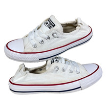 Converse Chuck Taylor All Star Shoreline Slip On Women Size 7 White 537084F