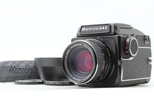 N MINT w/ Strap Hood Mamiya M645 Waist Level Finder C 80mm F2.8 From JAPAN