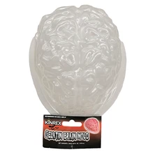 Life Size Jello Gelatin Brain Mold Zombie Halloween Party Prank Food Potluck Fun