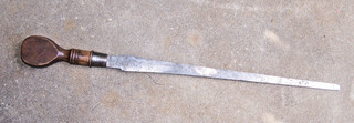 Antique Carriage Makers Screwdriver 26 1/4" Long( Blacksmith Forged From A File