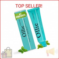 Ollie Fluoride Free 10 Nano Hydroxyapatite Toothpaste for Remineralizing Enamel
