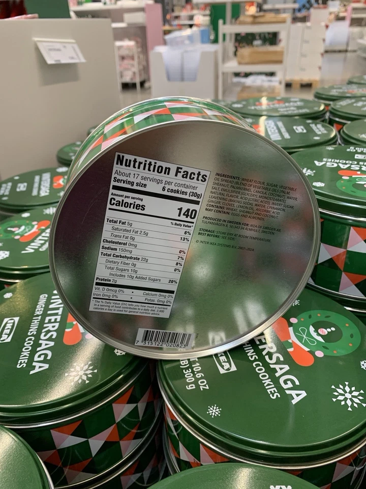 Galletas Ikea Vintersaga - 1 lata, regalo de Navidad Foto 2 de 4