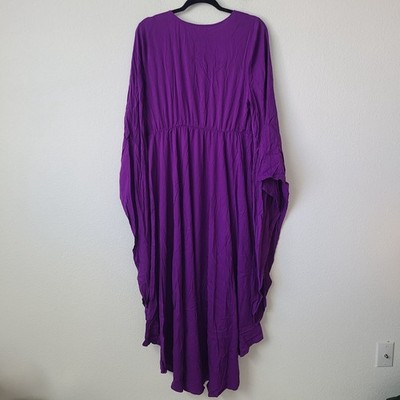 purple witch dress plus size Deluxe Hooded Robe Plus Size Costume (Purple)