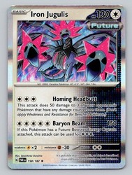 Iron Jugulis 158/182 Paradox Rift Holo Rare