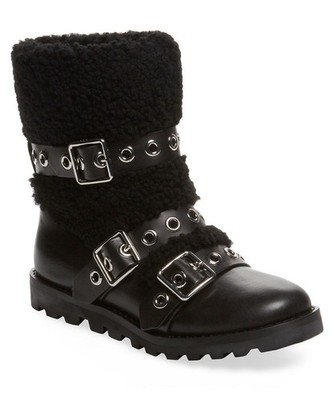 $500 MARC BY MARC JACOBS M9000416 Black Leather Designer Boots 5.5 EUR 35.5