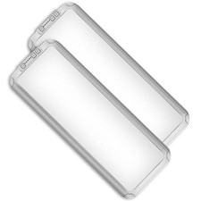 RV LED Interior Light 1500 Lumen 16.5" x 6.3", Thin 12 Volt 2-Pack silver