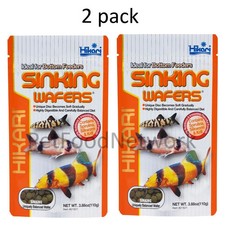 Hikari USA Sinking Wafers Rapidly Sinking Wafer Fish Food 3.88 oz 2 Pack 
