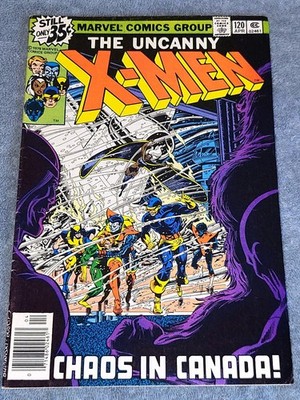 The X-Men #120 Marvel Comics 1979 Newsstand Ed. 1st app. Alpha Flight FINE/FINE+