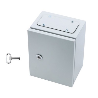 Steel Electrical Box Electrical Enclosure Box 10x8x6'' Carbon Steel IP65
