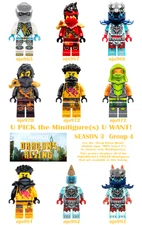 Genuine LEGO U PICK Ninjago DRAGONS RISING SEASON 3 Minifigures Group 4 **NEW**