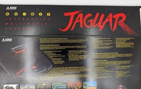 UNFOLDED Brand New Atari Jaguar & CD Console Box Only Shipped Quickly & Securely