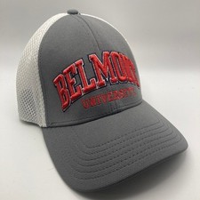Belmont Under Armour Men's Baseball Cap M/LG Grey Mesh Back Classic Sporty