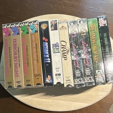 LOT OF 11 vintage NEW VHS TAPES Sherlock Holmes etc.