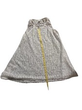 Large West Loop Child  s Swimsuit Coverup. Polyester, White. 25  Long.