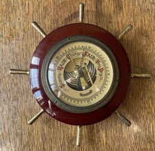 LORISTER small ships wheel Barometer