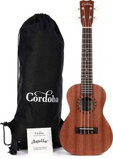 Concert Ukulele Player Pack with Travel Bag