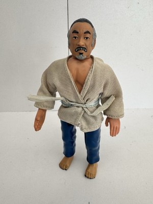 Remco 1986 Karate Kid Cobra Kai Mr Miyagi Vintage Actionfigur 