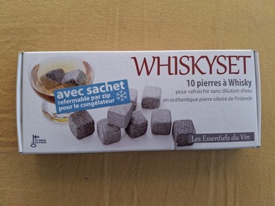 NEU - 10er Set Whisky Steine - Speckstein aus Finnland