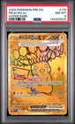 2025 POKEMON PRE EN-PRISMATIC EVOLUTIONS HYPER RARE #179 PIKACHU EX PSA 8