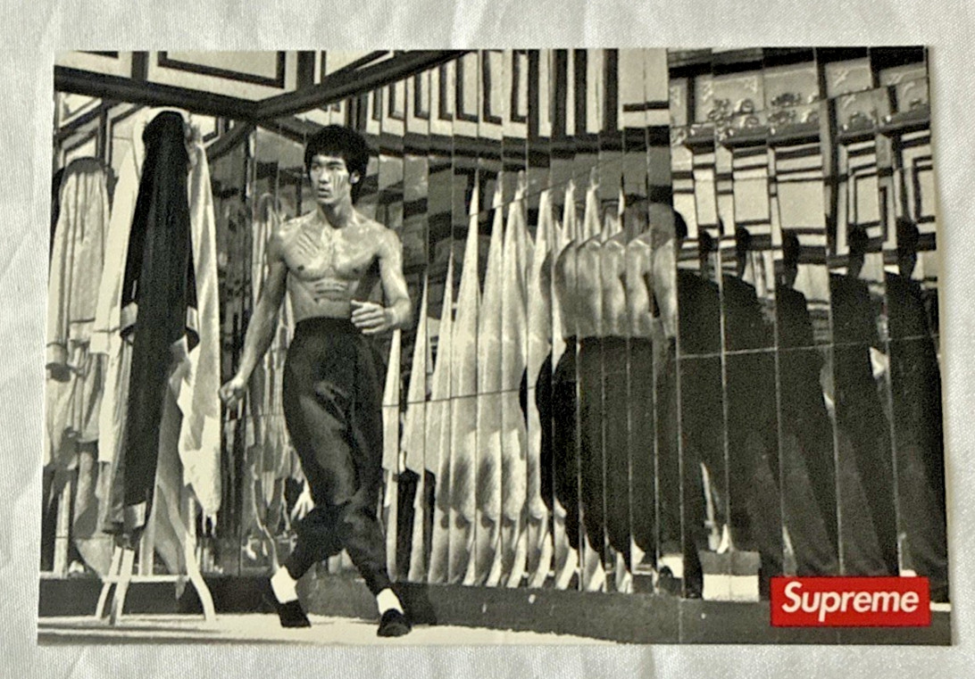 Supreme Bruce Lee Mirrors Sticker FW13