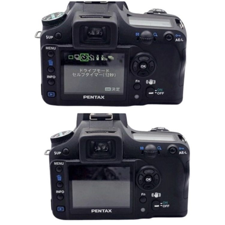 PENTAX K100D Digital SLR Camera Body with SIGMA 18-50mm Lens