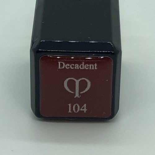 cle de peau lipstick 104 decadent red 4g/.14 oz tester no cap new unbox - Picture 2 of 2