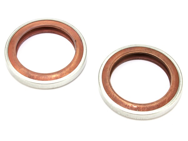 Auspuff KrüMmer Dichtung Set 2 StüCk FüR Yamaha RD 350 LC Ypvs TZR 250 1983-1990-image