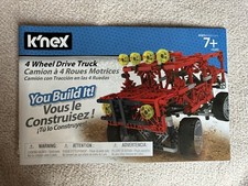 K’NEX 4 Wheel Drive Truck - Builds 3 Models - 320 Pieces