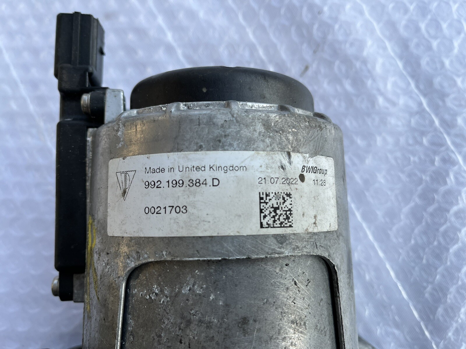 Porsche Carrera 992 Motorkissen hydraulische Halterung 992199384A 