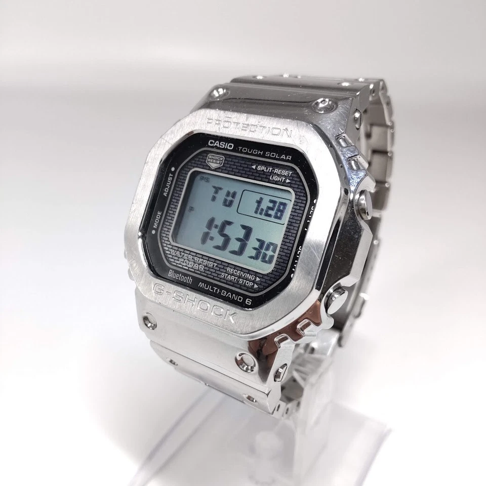 Casio G-SHOCK GMW-B5000D-1JF Radio Solar Digital Dial Watch Link Men (Excellent) - Image 4 of 4