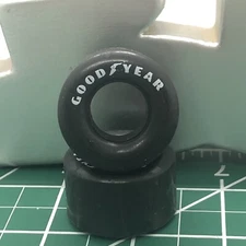 FOB AMT Large Goodyear Pad Printed Drag SLICKS 1.290 X .835 1:25 LBR Model Parts