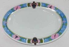 ANTIQUE FRAUNFELTER ALBERT PICK PLATTER VINOY PARK HOTEL ST PETERSBURG FL 10.5"