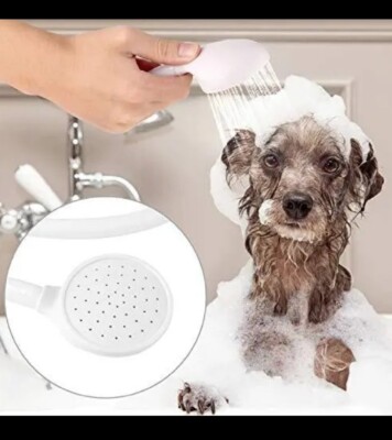 Single Tap Hair Pet Dog Shower Spray Hose Head Bath Sink