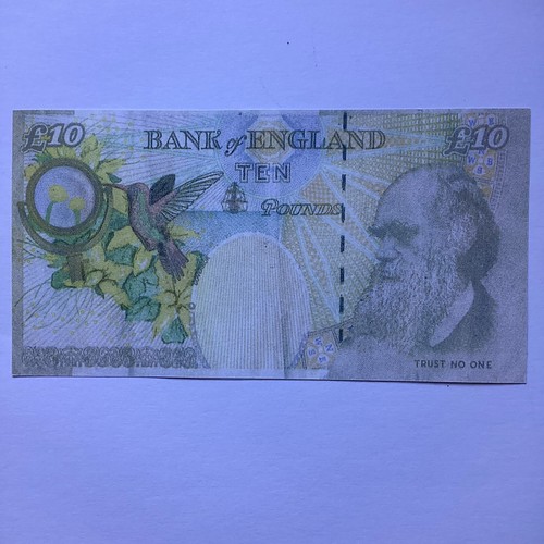 BANKSY -Princess Di-Faced De Faced Tenner £10 Note BURGER KING KID + Dismaland - Picture 4 of 4