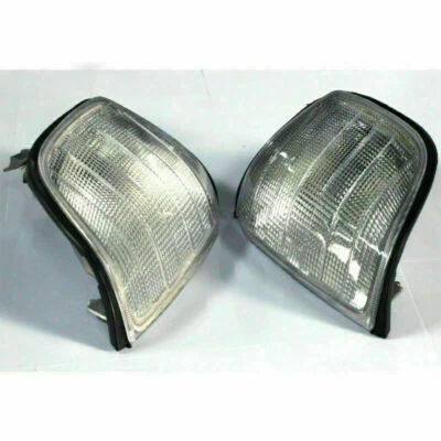 Clear Euro Style Depo Corner Signal Light for 92-99 Mercedes Benz S Class W140 - Image 1 of 4