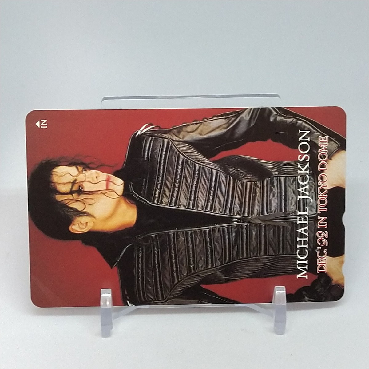 Michael Jackson Dec '92 in Tokyo Dome Telephone Card Japanese Very