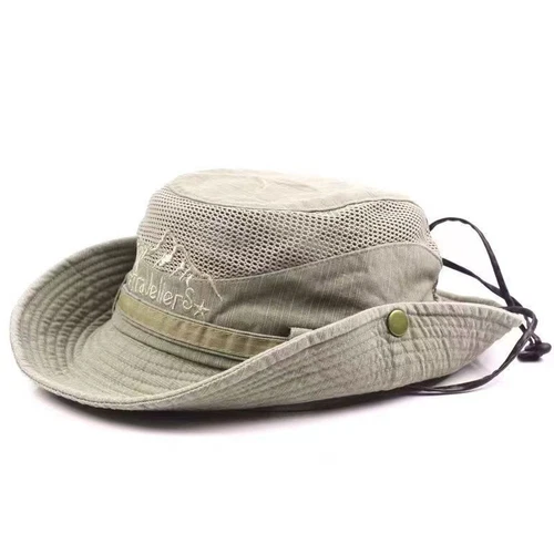 Mens Fishing Cap Safari Bush Retro Cargo Bucket Sun UPF50+ Hat Walking Outdoor - Picture 20 of 23