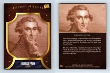Thomas Paine #111 Pieces Of The Past The Bar 2017 Trading Card