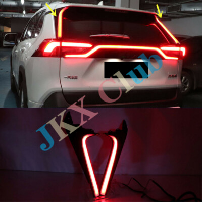 Fit For 19-25 Toyota RAV4 XA50 j LED Stop Lights Rear Window