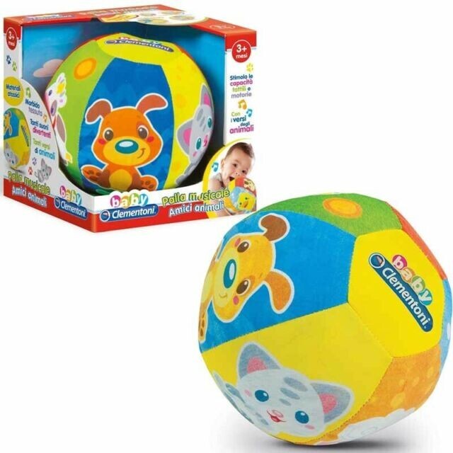 Palla Musicale Amici Animali Baby Clementoni