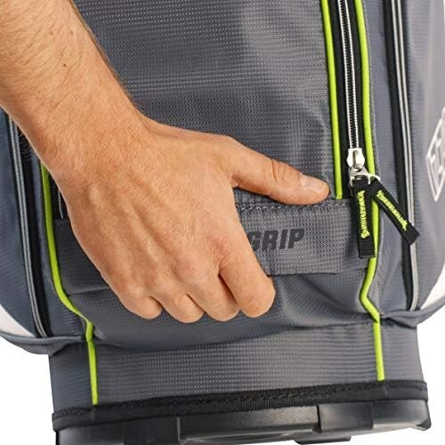 Elegant Red Ultra Lite Golf Cart Bag with Smartgrip Handle and Accessory Holders - Picture 11 of 11