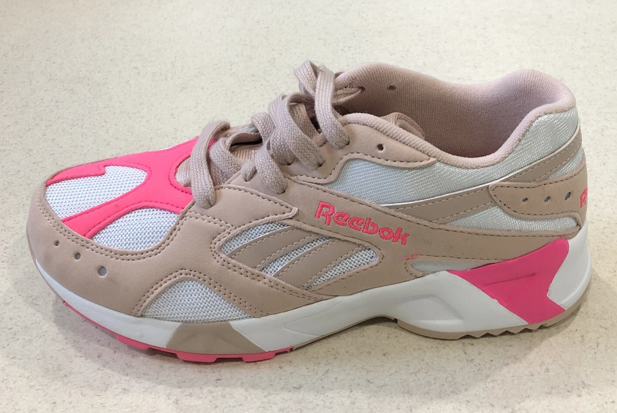 Reebok Women s Aztrek Running Shoes DV4918 Beige Pink Size 6