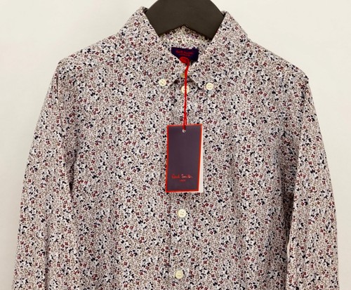 NWT Paul Smith Junior Boy's Light Blue Shirt Size 6 $98.00 - Picture 3 of 10
