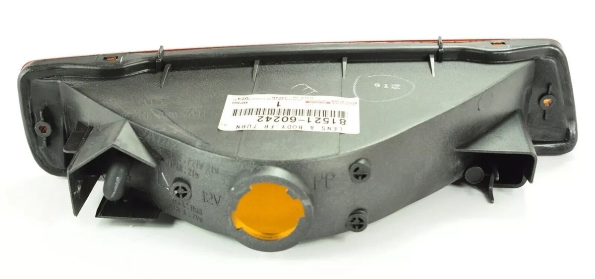 TOYOTA GENUINE LENS, FRONT TURN SIGNAL LAMP, LH 81521 - 60242 | eBay