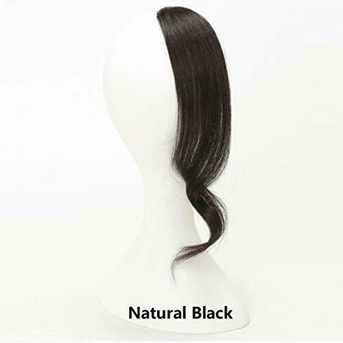 Clip in Wave Side Pony Extensions 100% Echthaar Natur Fransen Haarteile Neu - Bild 8 von 14