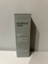 Method Men Beard Oil With Argan Avocado Oil 1 oz. New. Free Shipping