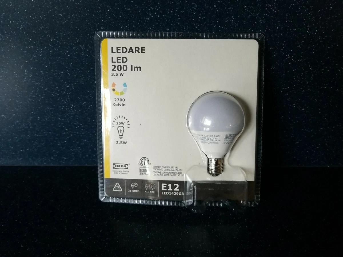 Ledare led bulb e12 200 lumen deals