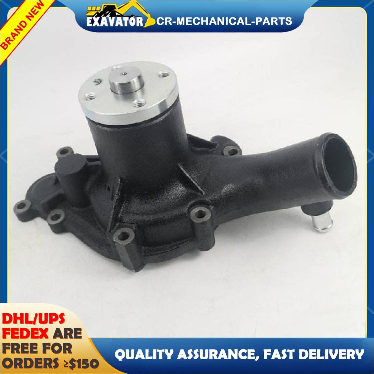 60289472 Water Pump Fit for Sany 215C ME990328 Mitsubishi 60289472 Water Pump Fit for Sany 215C ME990328 Mitsubishi