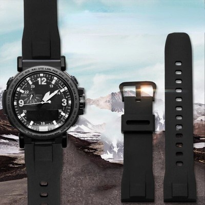 Silikonarmband passend für Protrek PRG-650 PRW-6600 Bergsteigen Serie